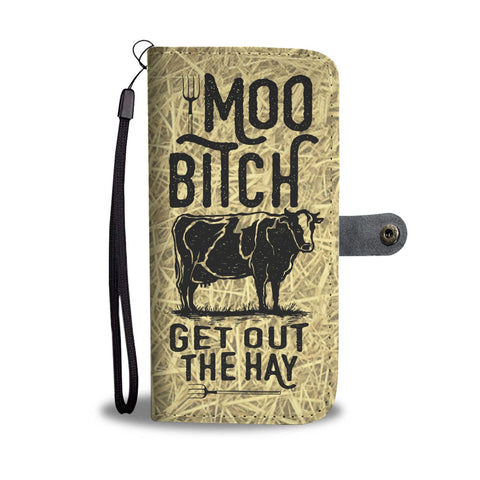Image of Moo Bitch Wallet Phone Case