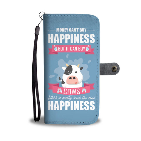 Image of Money Can Buy Cows Phone Wallet Case