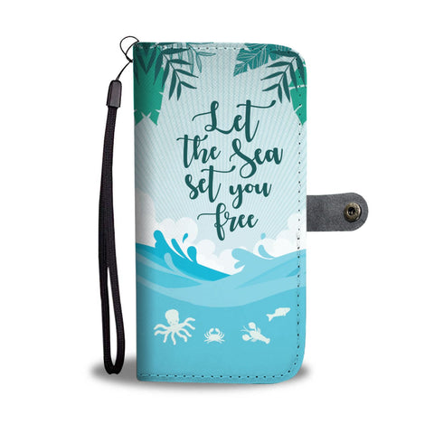 Image of Octopus Sea Phone Wallet Case
