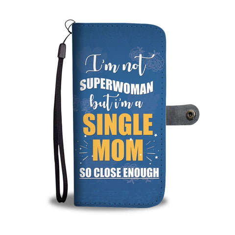 Image of Superwoman Mom Phone Wallet Case