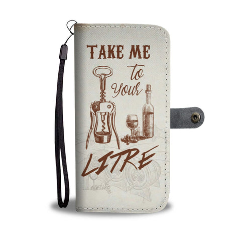 Image of Wine Lover Phone Wallet Case