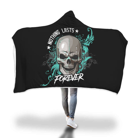 Image of Skull Hooded Blanket