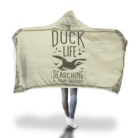 Image of Duck Life Hooded Blanket