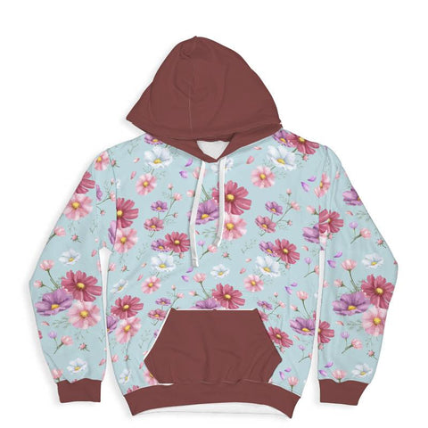 Image of Floral Print AOP Hoodie