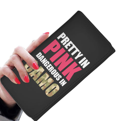 Image of Dangerous In Camo Wallet Purse