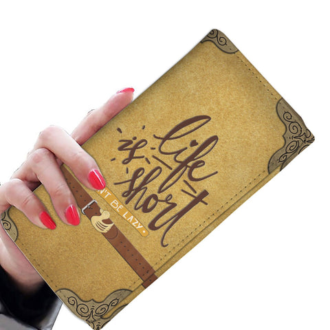 Image of Life Is Short Wallet Purse