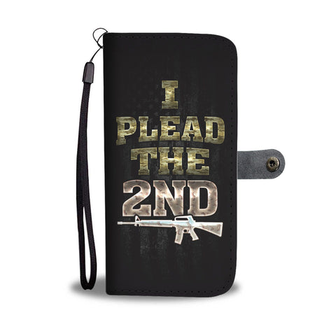 Image of I Plead The 2nd Wallet Phone Case