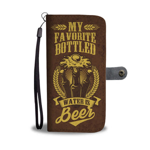 My Favorite Bottled Wallet Phone Case