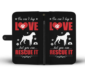 You Can't Buy Love Wallet Phone Case