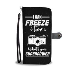 Photography Superpower Phone Wallet Case