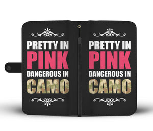 Country Girl Camo Phone Wallet Case