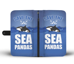 Save Whale Phone Wallet Case