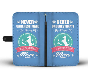 Jack Russel Mom Phone Wallet Case
