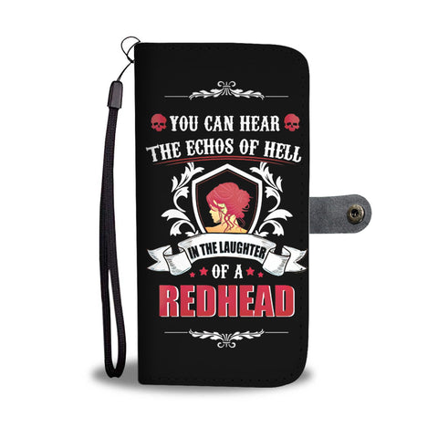 Image of Red Head Phone Wallet Case