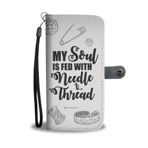 Sewing Soul Phone Wallet Case