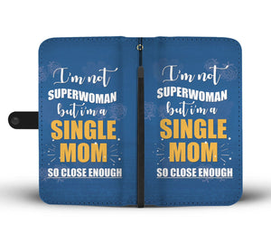 Superwoman Mom Phone Wallet Case