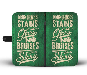 Softball Glory Phone Wallet Case