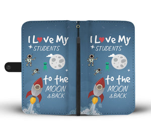 Teacher Love Phone Wallet Case
