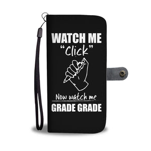 Teacher Grade Phone Wallet Case