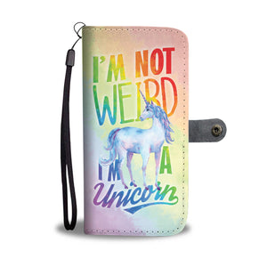 Unicorn Weird Phone Wallet Case
