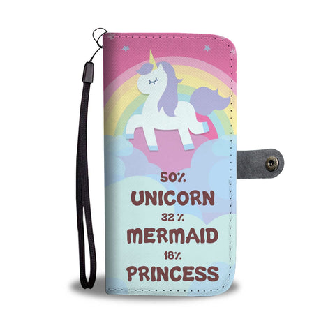 Image of Part Unicorn Phone Wallet Case