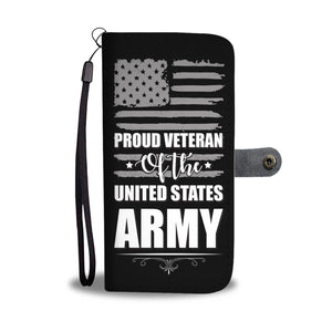 Army Veteran Phone Wallet Case