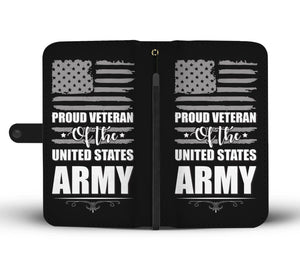 Army Veteran Phone Wallet Case