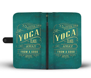 Yoga Phone Wallet Case