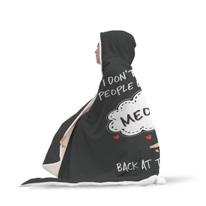 Cat Trust Hooded Blanket