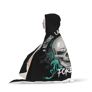 Skull Hooded Blanket