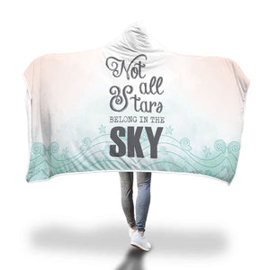 Star In Sky Hooded Blanket