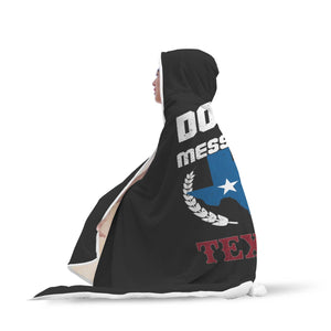 Mess With Texas Hooded Blanket