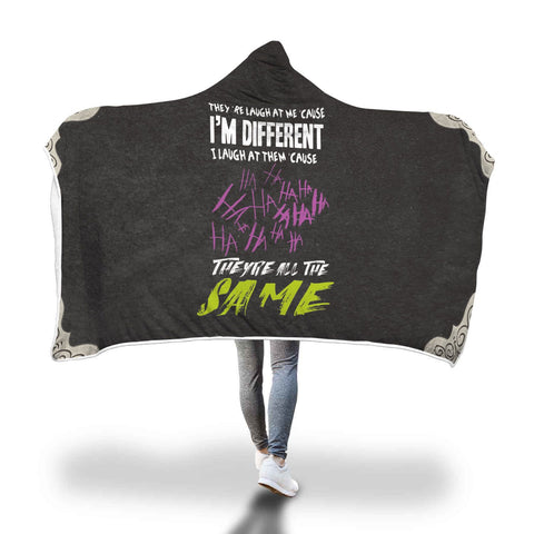 Image of I'm Different Hooded Blanket