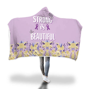 Lupus Strong Hooded Blanket