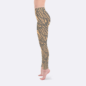 Tiger Print Yoga Leggings