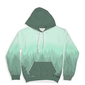 Forest Print AOP Hoodie