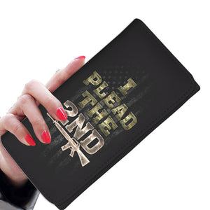Plead The 2nd Wallet Purse