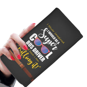 Cool Bus Driver Wallet Purse