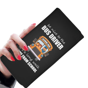 Nice Bus Driver Wallet Purse