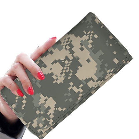 Image of Digital Camo Wallet Purse