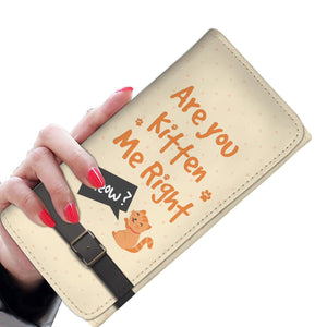 Are You Kitten Wallet Purse