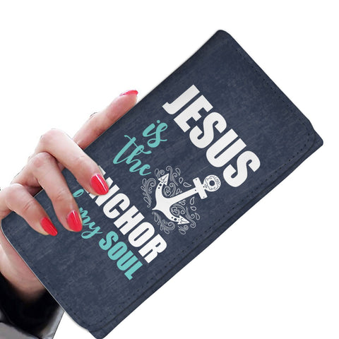 Image of Jesus Anchor Wallet Purse