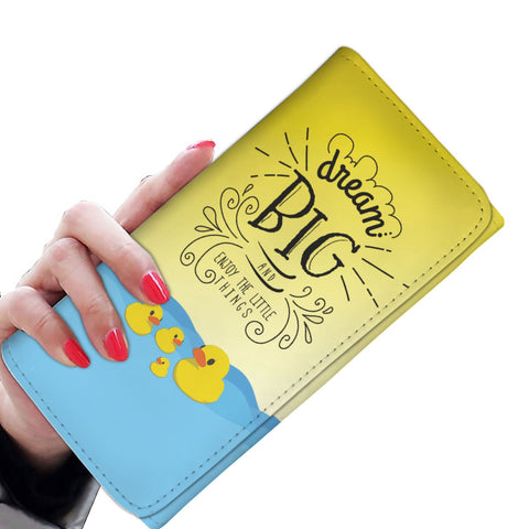 Image of Duck Dream Big Wallet Purse