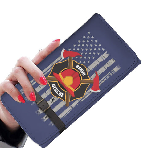 Image of Fire Fighter Honor Wallet Purse