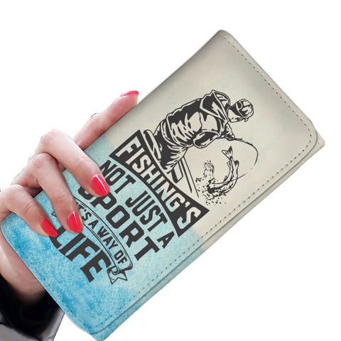 Image of Fishing Way Of Life Wallet Purse