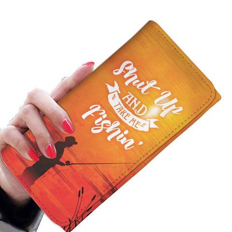 Image of Take Me Fishing Wallet Purse