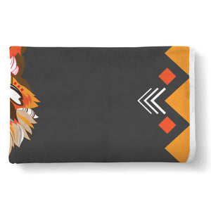 Wolf Sherpa Blanket
