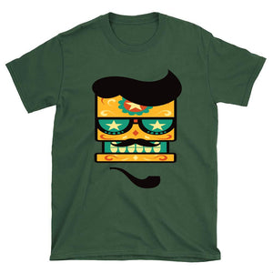 Candy Skull Pipe Unisex T-Shirt