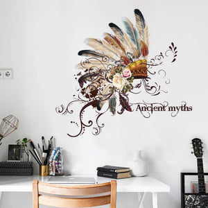 DIY Removable Emirates Hat  Wall Decal Family Home Sticker Mural Art Home Decor