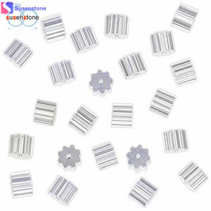 Piece Clear Clutch Earring Safety Backs For Fish Hook Earrings